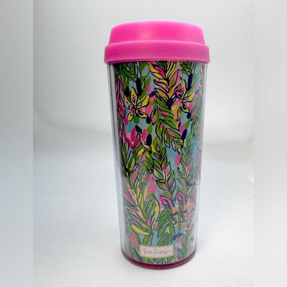 Lilly Pulitzer Floral Travel Tumbler